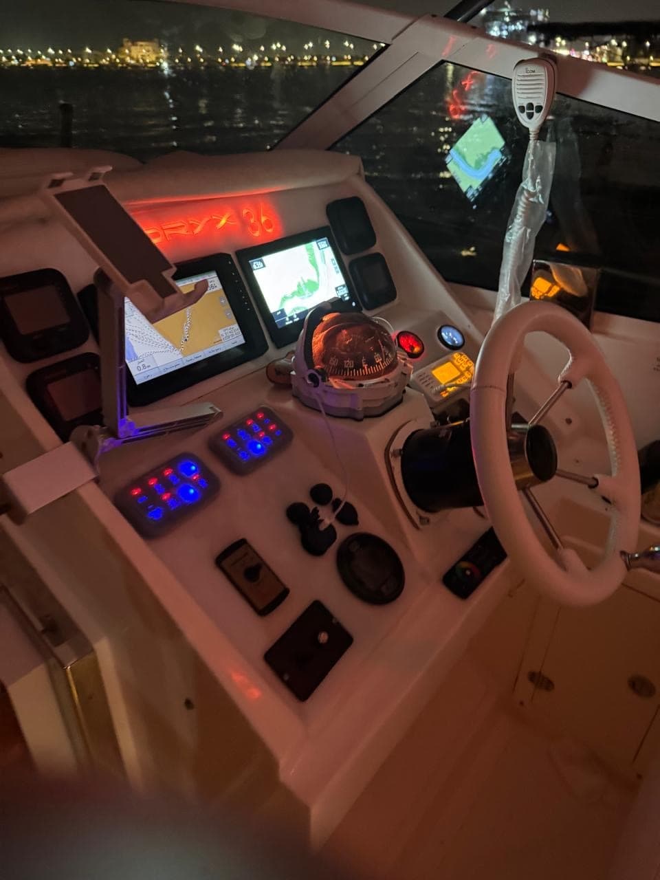 Yacht cruise in the Red Sea marina